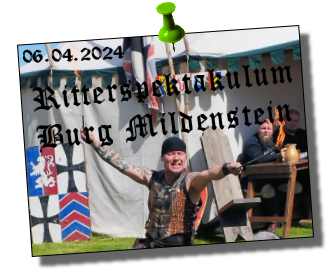 Ritterspektakulum auf Burg Mildenstein 2024